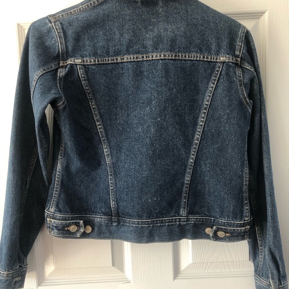 Blue Jean jacket , short . Almost new - Picture 3 of 3